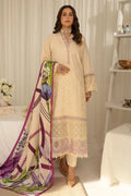 3 PC BORING EMBROIDERED SUIT-BG587
