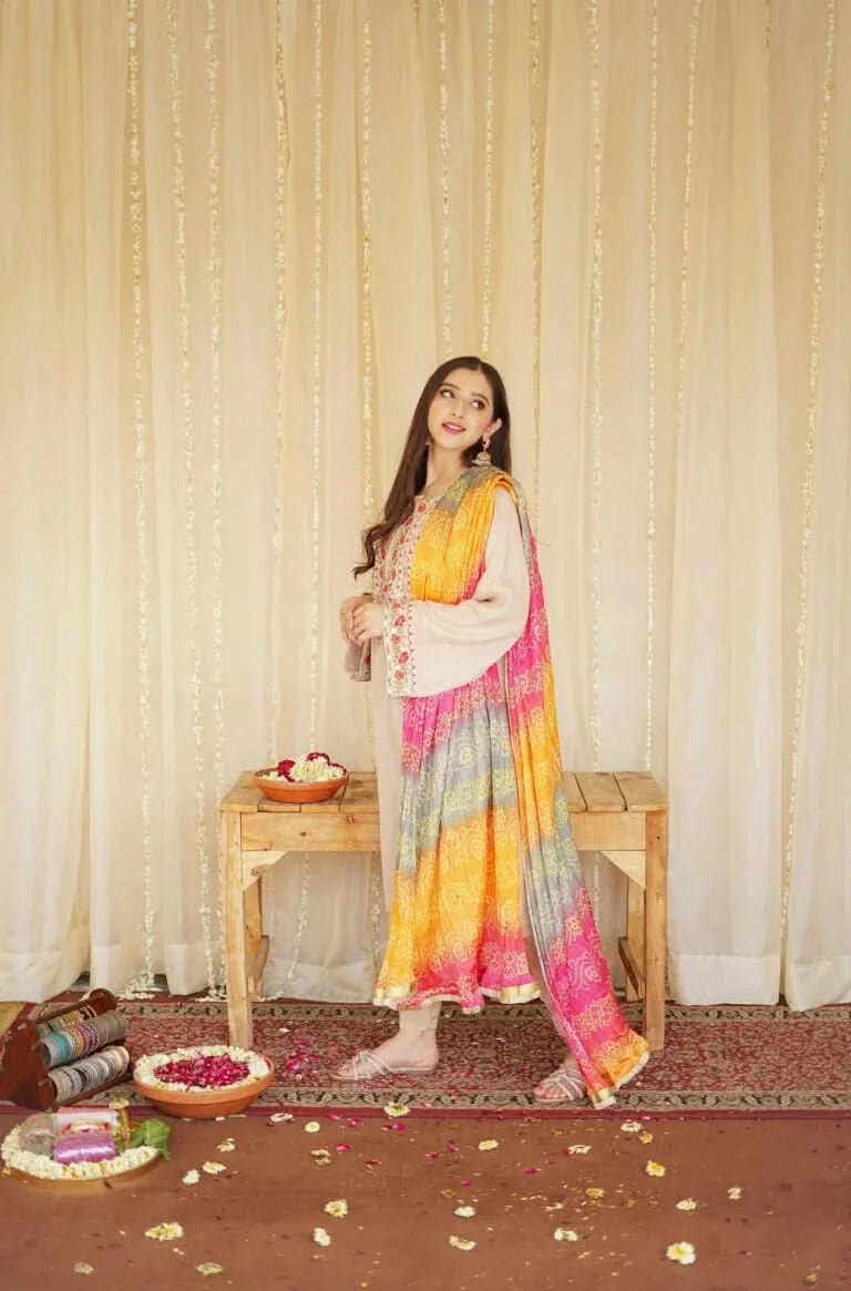 BAHAAR 3PC DHANAK -BG565