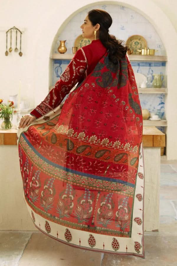 KASHMIR KALI LAWN-D3-BG508