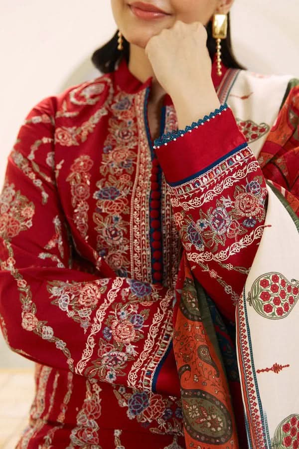 KASHMIR KALI LAWN-D3-BG508