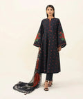 3PC UNSTITCHED DHANAK SUIT - BG341