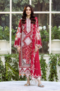 3PC UNSTITCHED LAWN SUIT - BG874