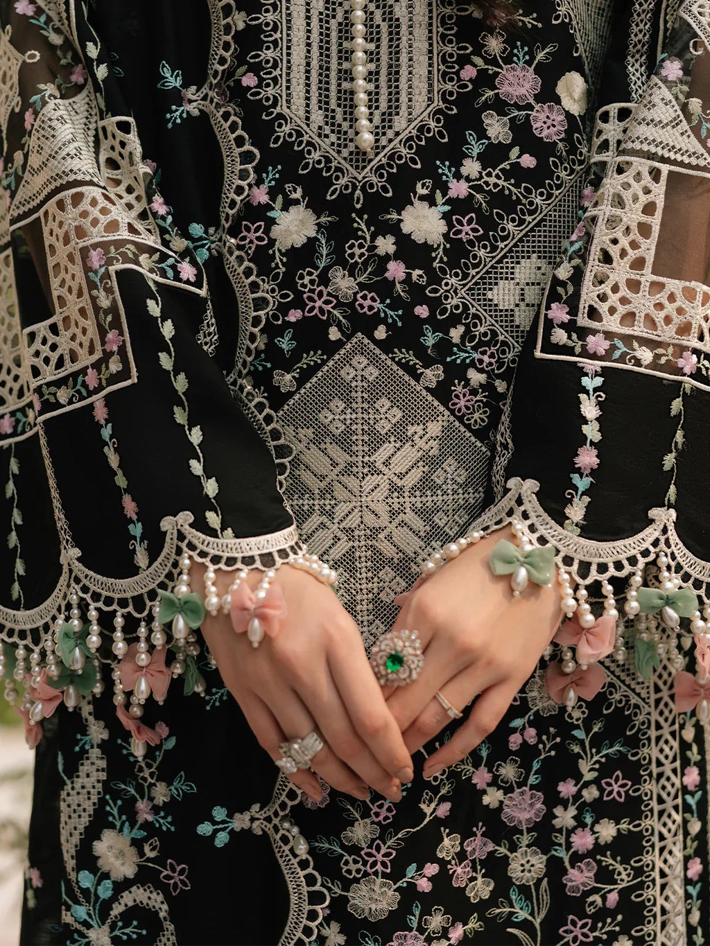 3PC UNSTITCHED LAWN SUIT - BG871