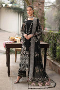 3PC EMBROIDERED DHANAK SUIT - BG901